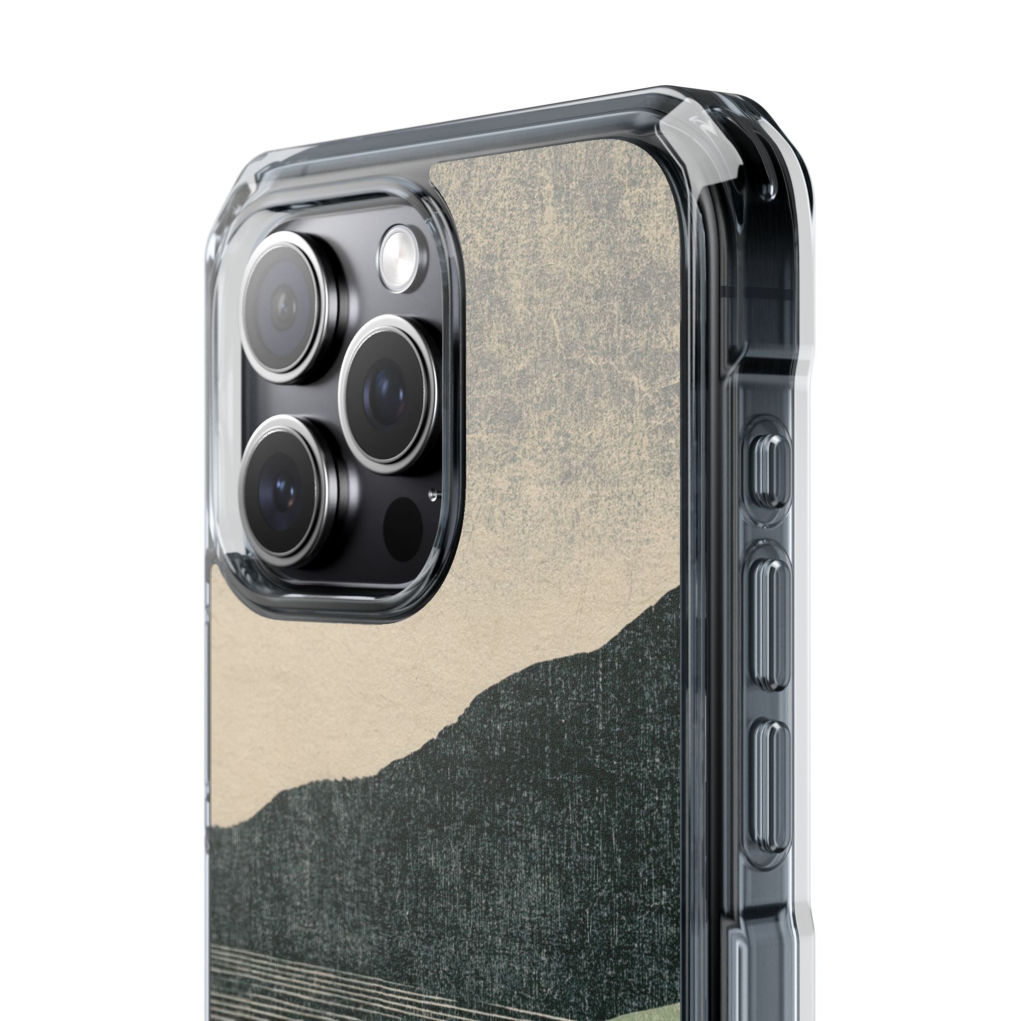Green Impact MagSafe Phone Case for iPhone - Moss Ridge Grain