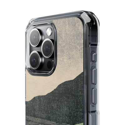 Green Impact MagSafe Phone Case for iPhone - Moss Ridge Grain