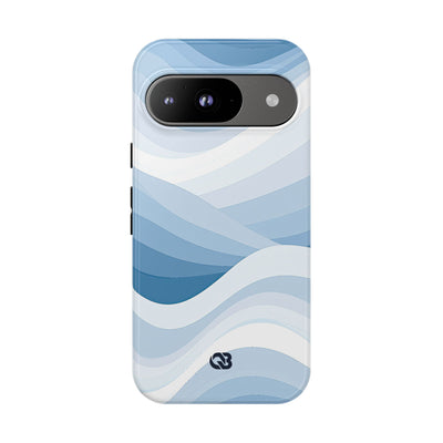 Blue Tough Phone Case for Google Pixel - Glacial Indigo Flow