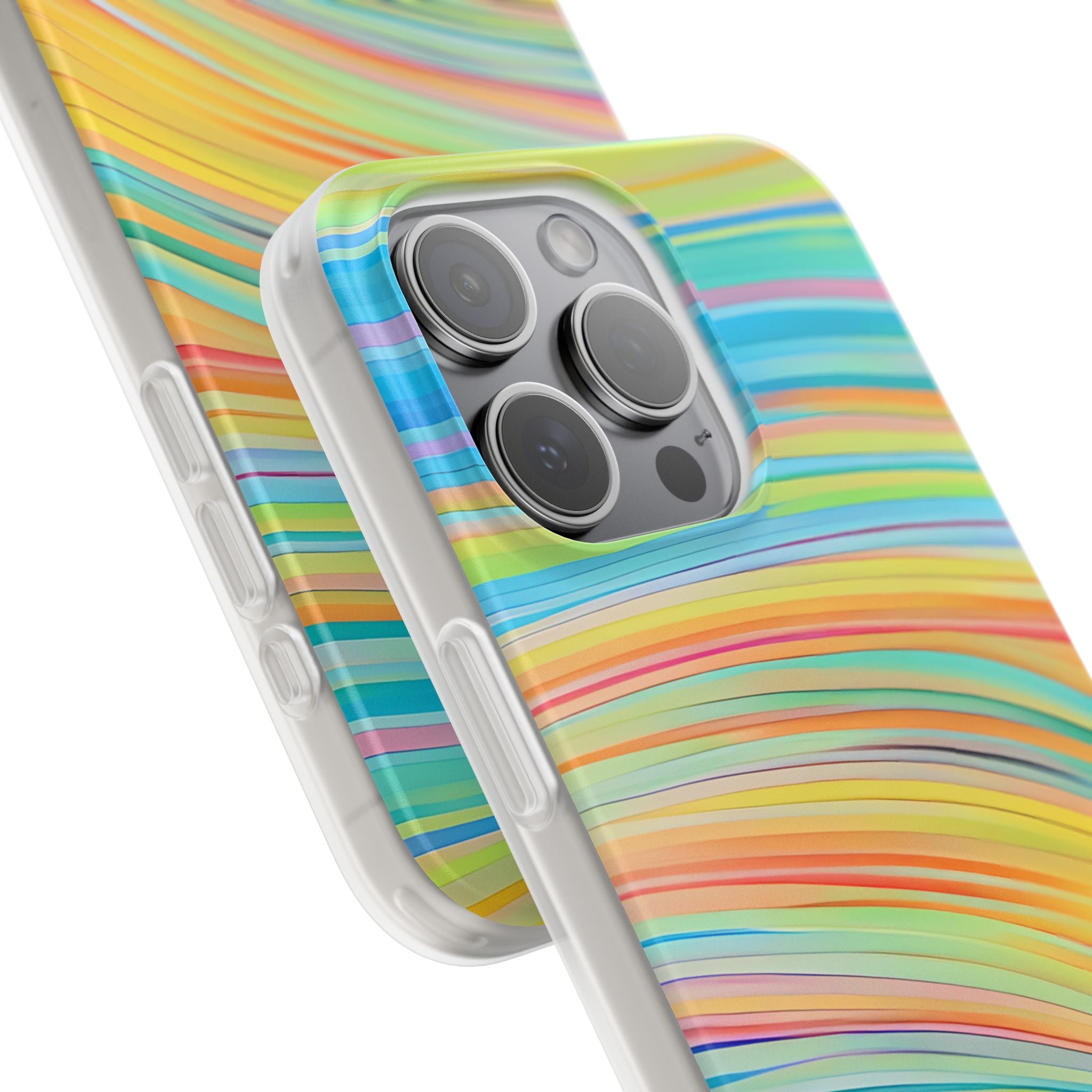 Prism Ribbon Flux · Soft Custodia per iPhone