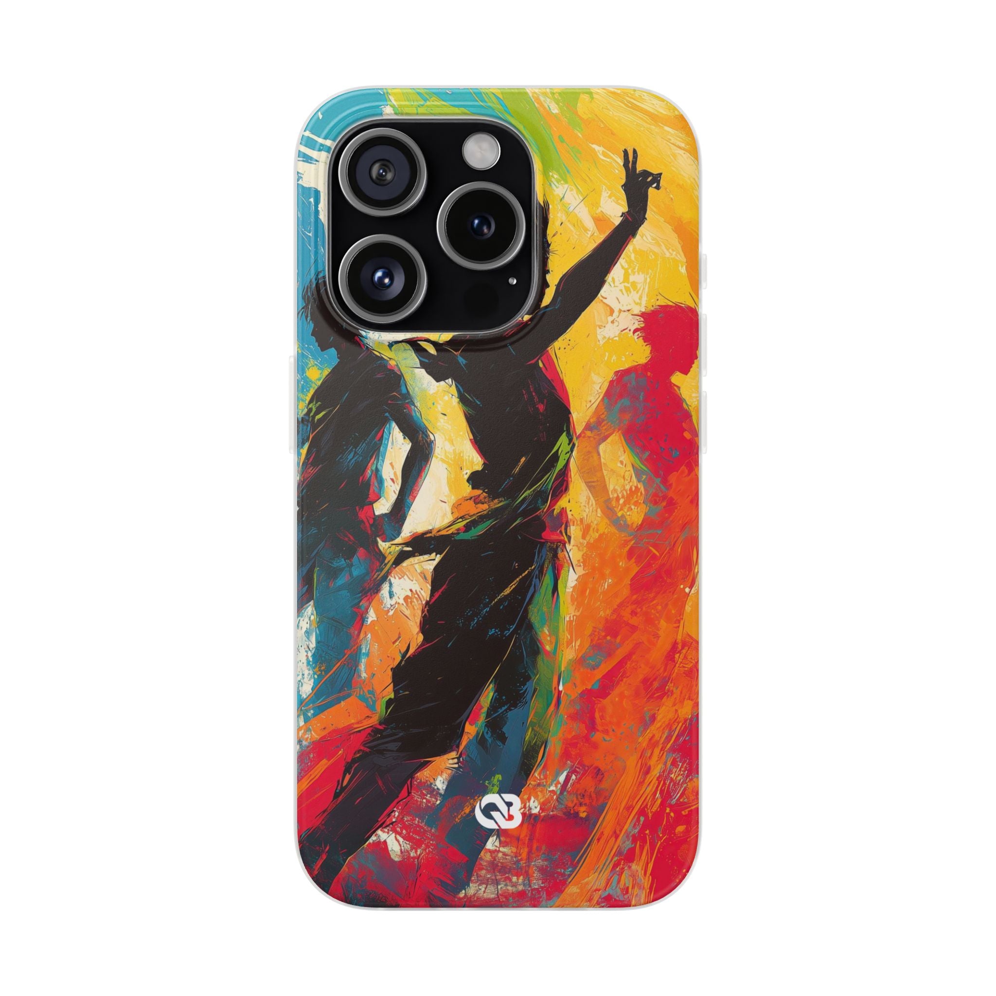 Electric Motion Blur · Soft Phone Case for iPhone
