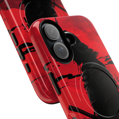 Crimson Samurai iPhone 16 Cover - Tough+