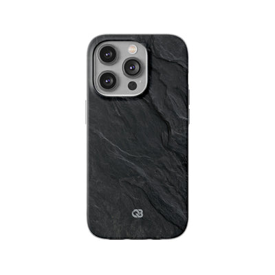 Black Lite Phone Case for iPhone - Midnight Slate Ridge