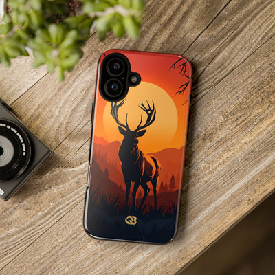 Amber Ridge Stag · Tough Custodia per iPhone