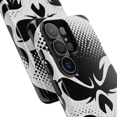 Phantom Halftone · Tough Phone Case for Samsung · Black