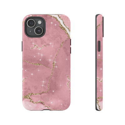 Rose Sparkle Marble · Tough Phone Case for iPhone