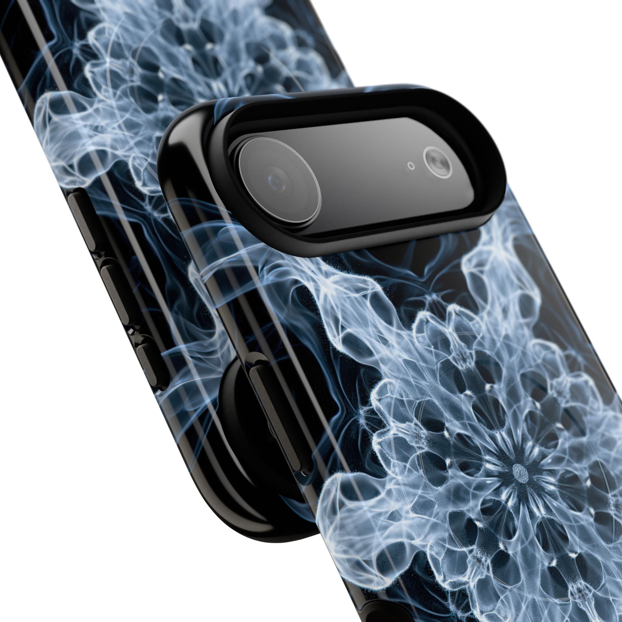 Blue Tough 2.0 Magsafe Phone Case for iPhone - Glacial Smoke Crown