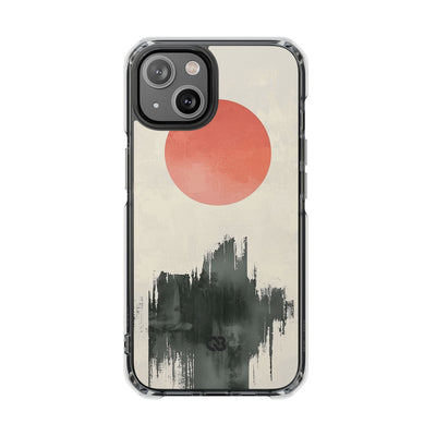 Crimson Sun Strokes · Impact Hoesje voor iPhone · Magsafe