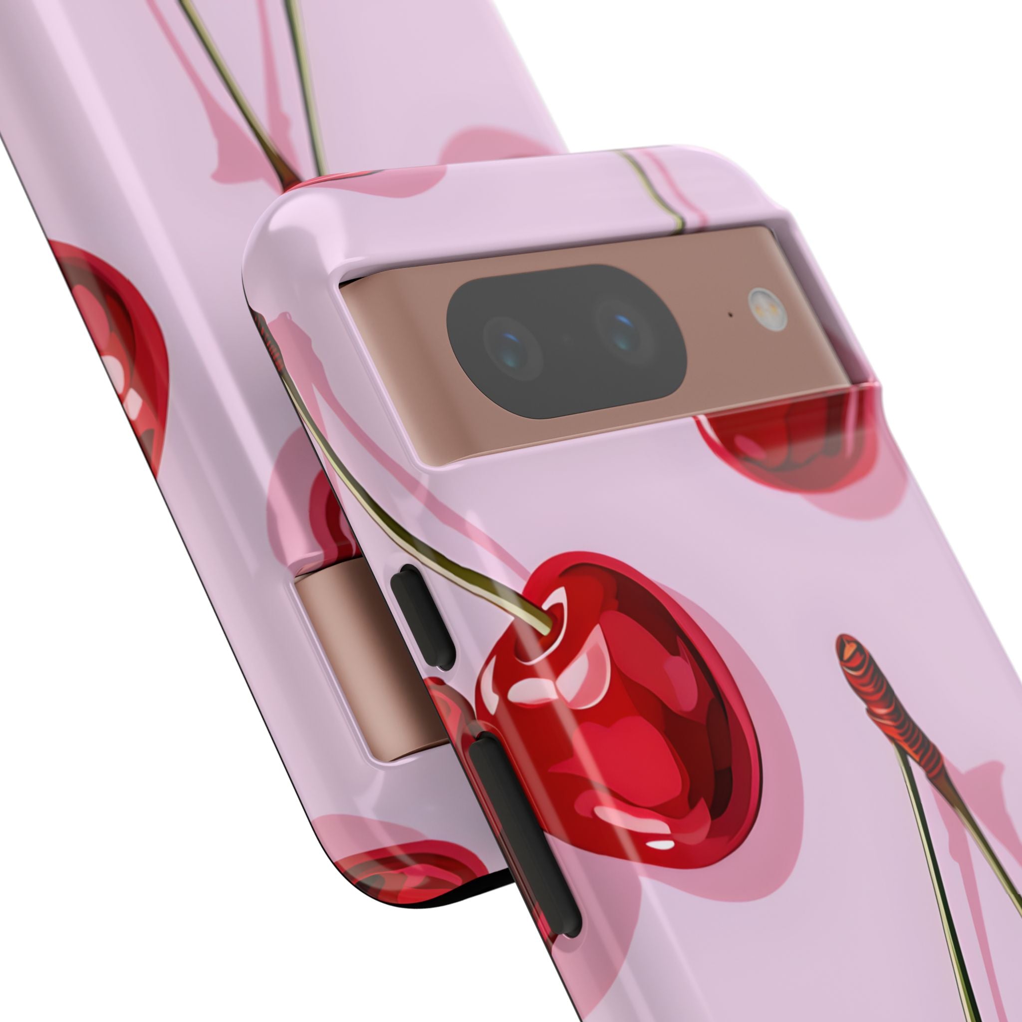 Glossy Cherry Burst Google Pixel 8 Case - Tough - CASE•BOB