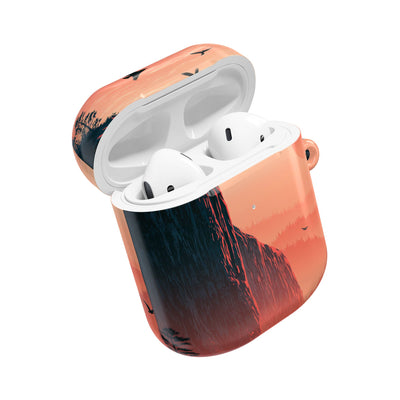 Canyon Dusk · Hard Case for AirPods & AirPods Pro · Orange