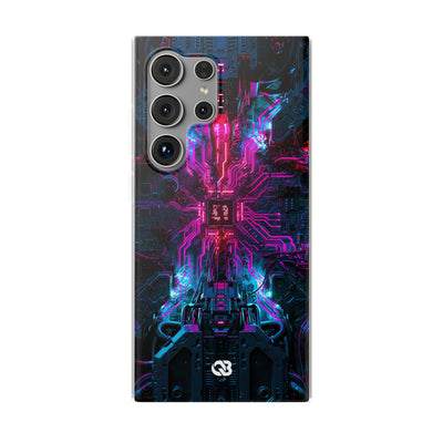 Neural Circuit Core · Lite Phone Case for Samsung · Black