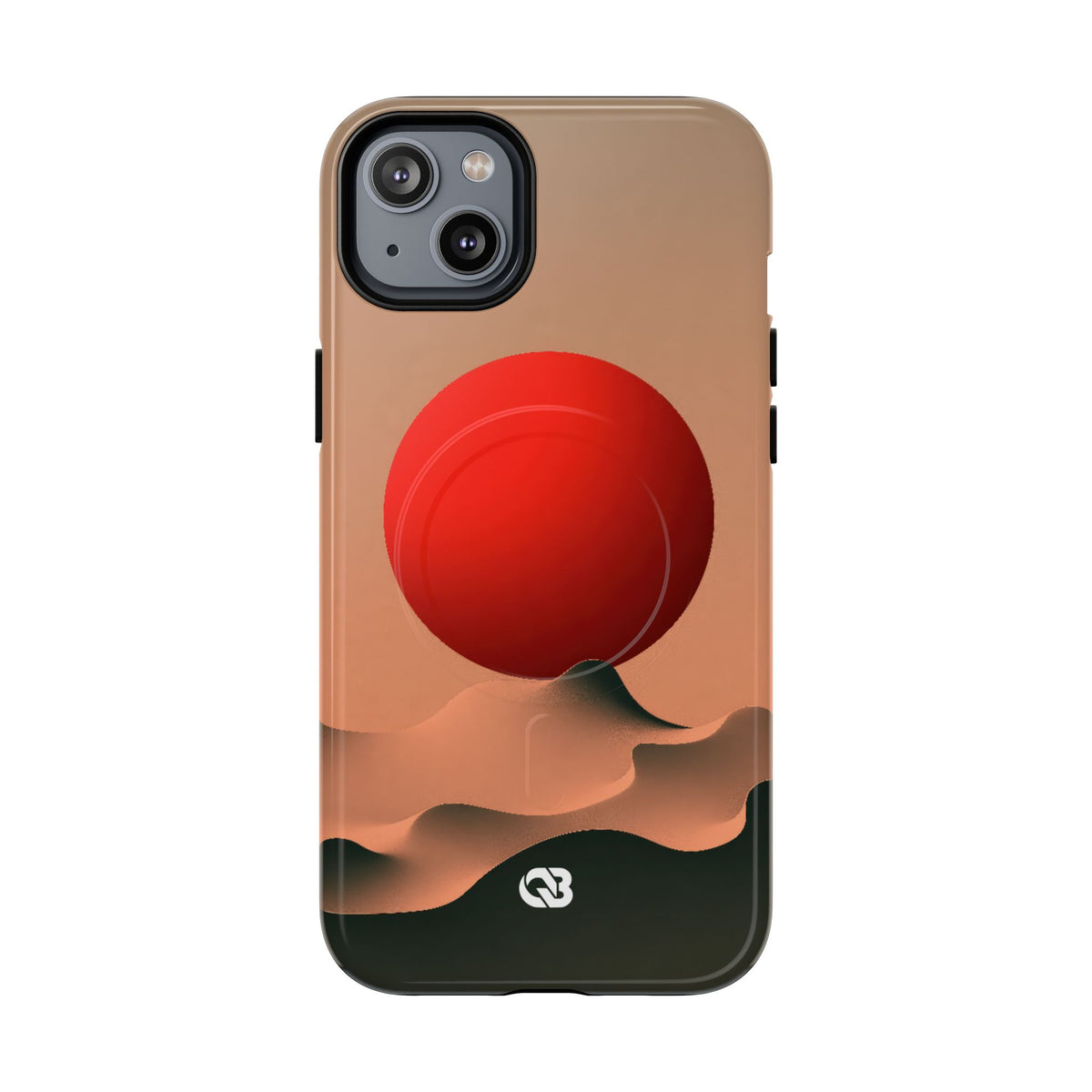 Crimson Sol Ridge · Tough 2.0 Magnetic Phone Case for iPhone · Red