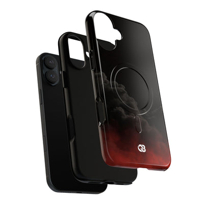 Crimson Fog Void · Tough 2.0 Magnetic Phone Case for iPhone · Black