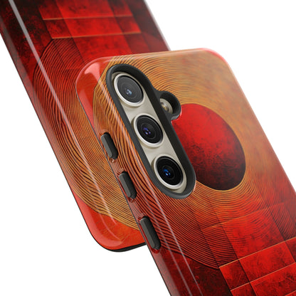 Crimson Orbit Samsung S24 Skal - Tough