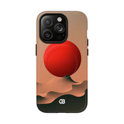 Crimson Sol Ridge · Tough 2.0 Magnetic Phone Case for iPhone · Red