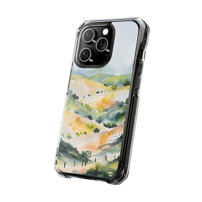 Verdant Mist Valleys · Impact Phone Case for iPhone · Magsafe