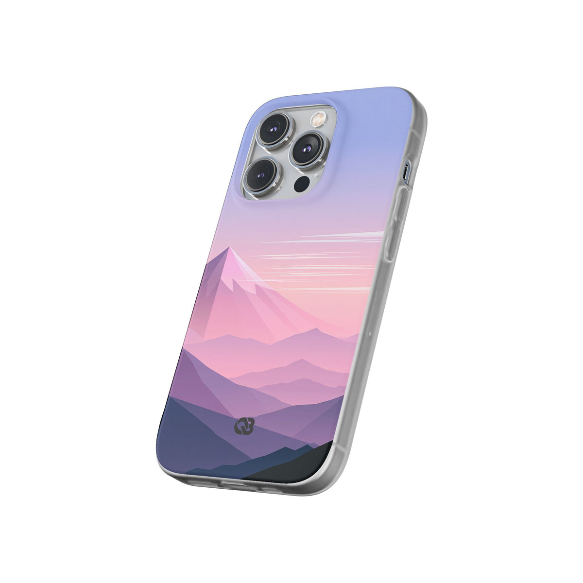 Alpine Twilight · Lite Phone Case for iPhone ·  Pink