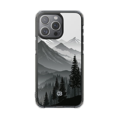 Grey Impact MagSafe Phone Case for iPhone - Granite Ridge Mist