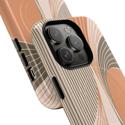 Terracotta Meridian · Tough 2.0 Magnetic Phone Case for iPhone · Orange