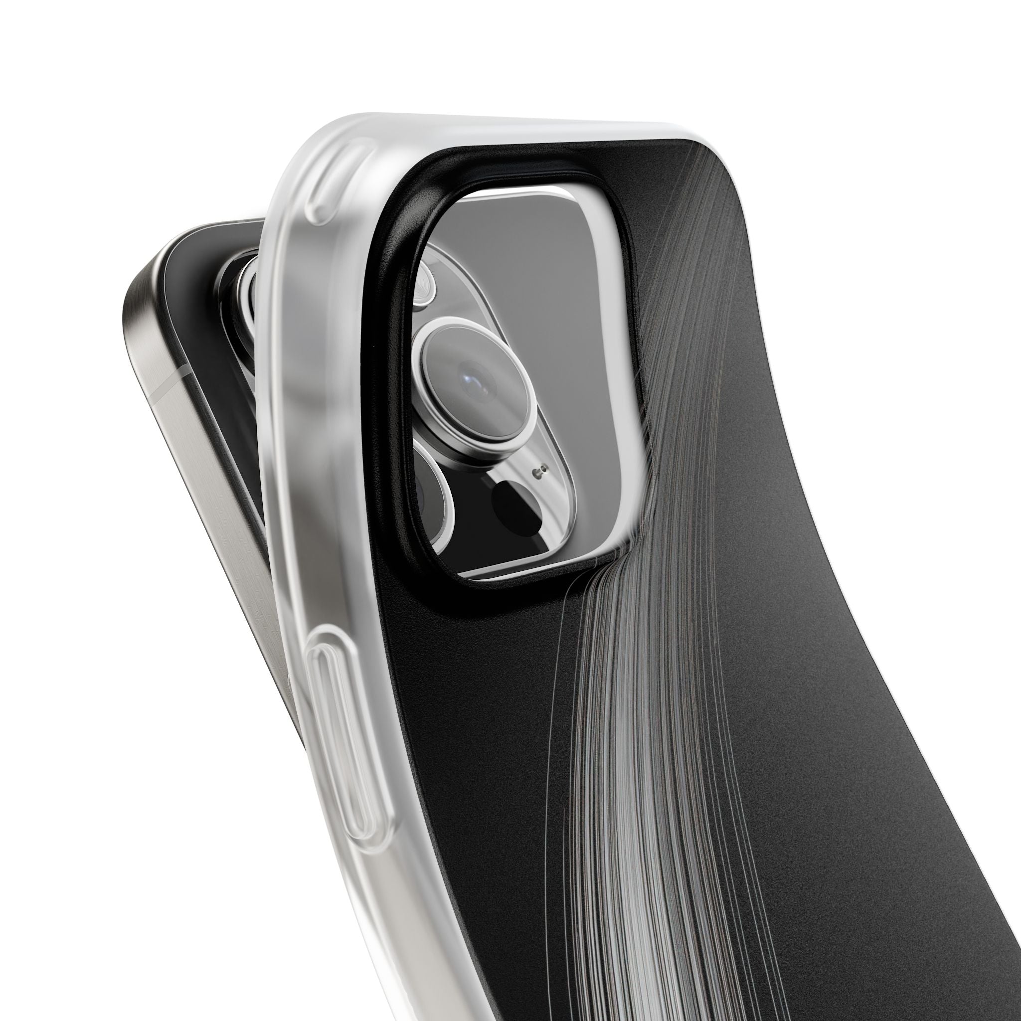 Black Lite Phone Case for iPhone - Linear Velocity Beam