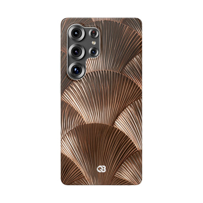 Rose Gilded Fan · Lite Phone Case for Samsung · Gold
