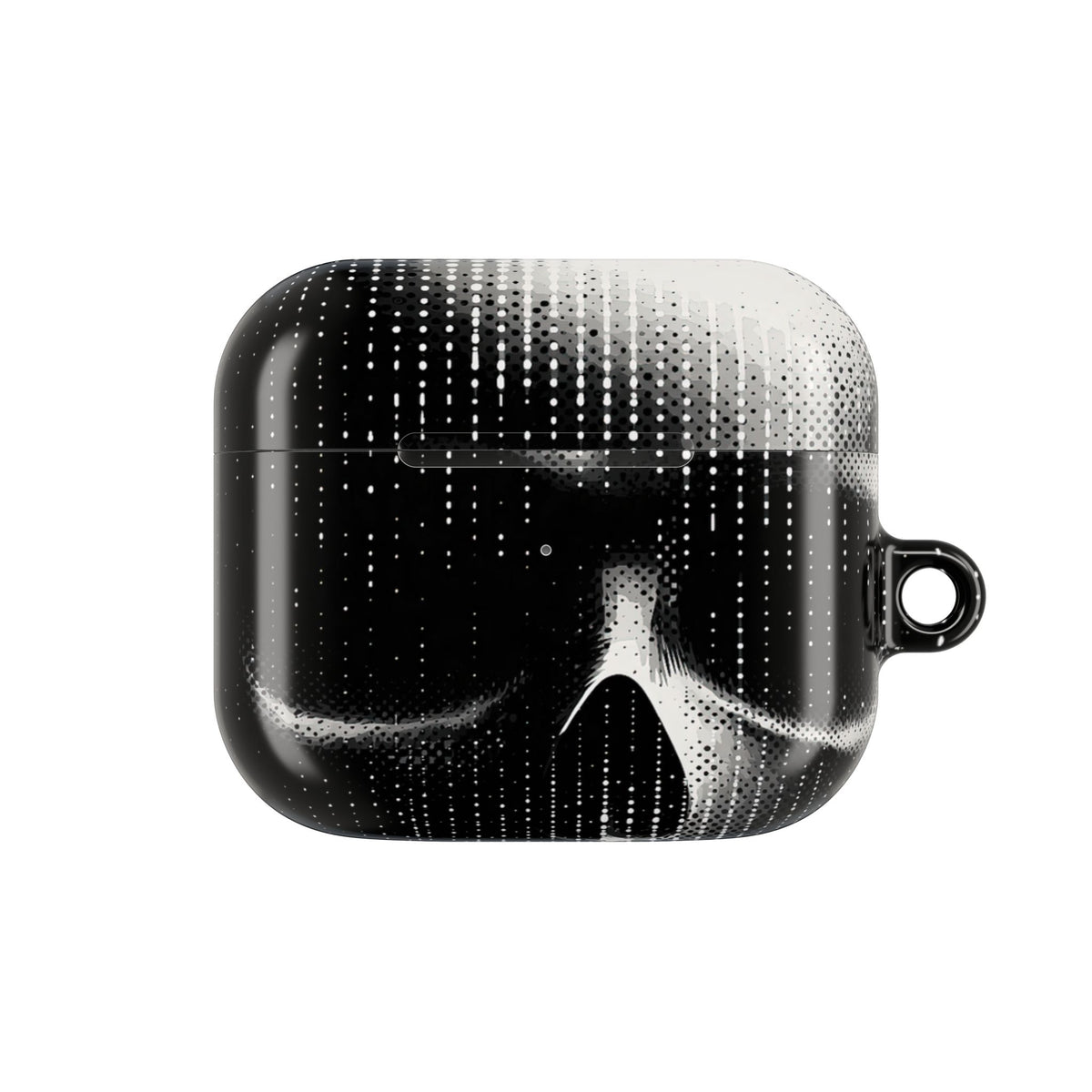 Raster Phantom · Hard Case for AirPods & AirPods Pro · Black