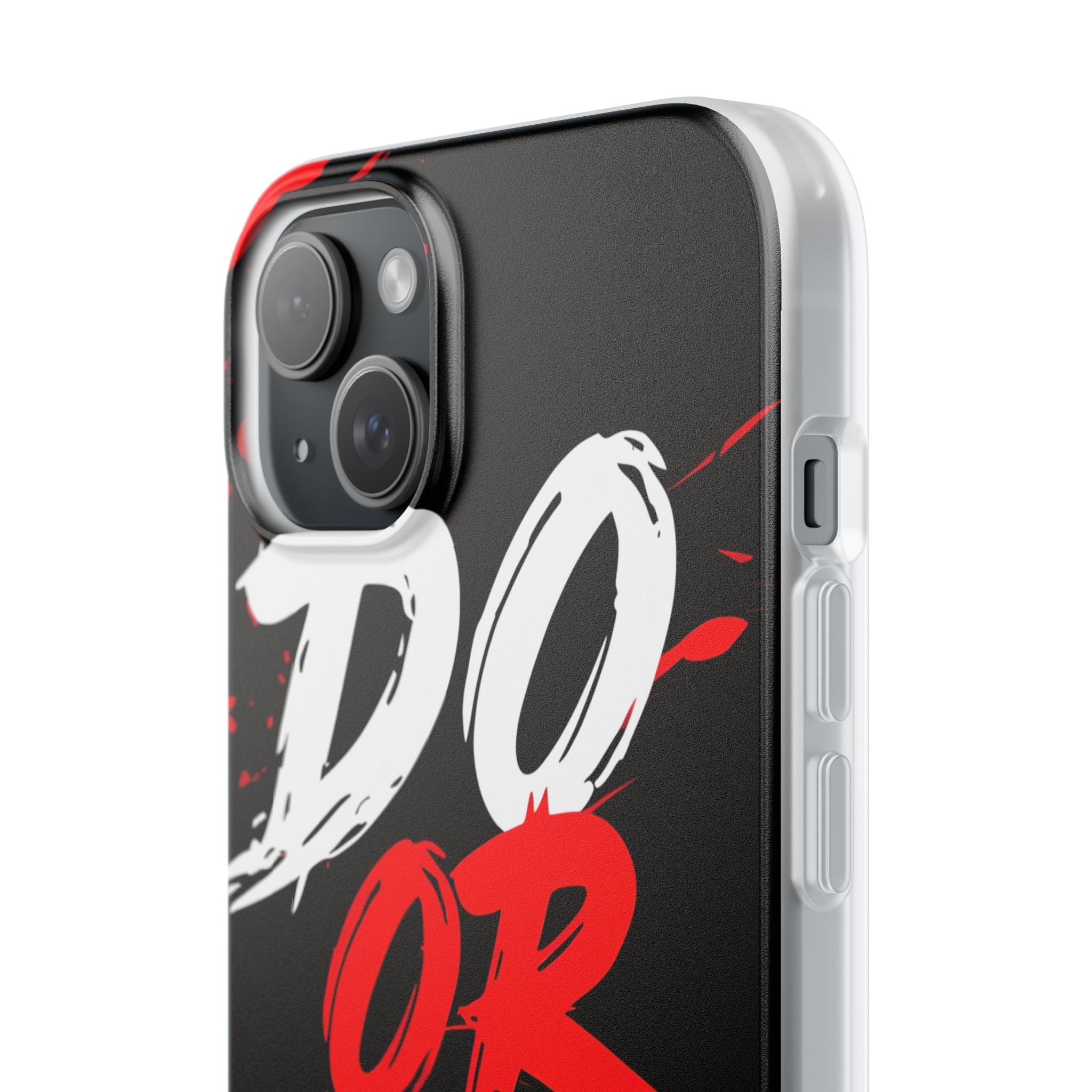 Do Or Die Splatter iPhone 15 Plus Cover - Soft