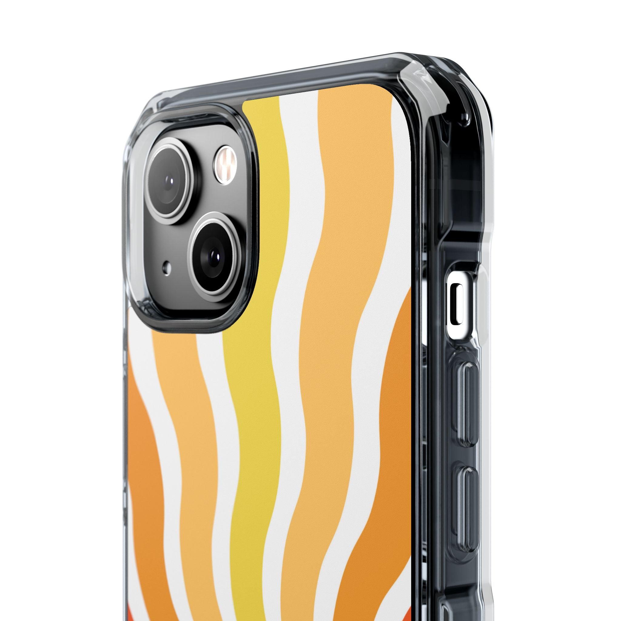 Amber Solar Waves · Impact Phone Case for iPhone · Magsafe