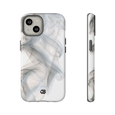 Vapor Noir · Tough Phone Case for iPhone · White
