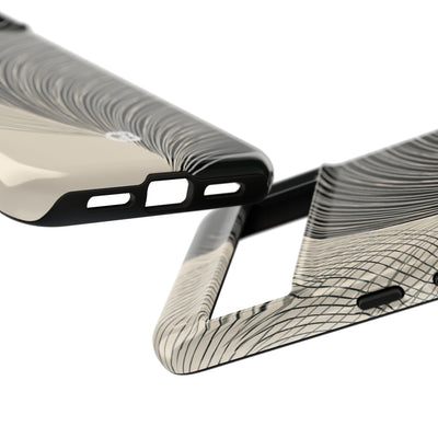 Minimal Frond Study · Tough Phone Case for Pixel ·  Black