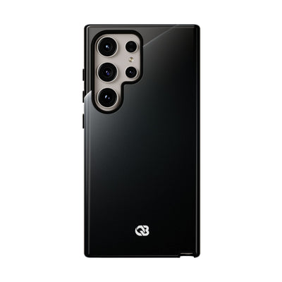Black Tough Phone Case for Samsung - Obsidian Lunar Arch