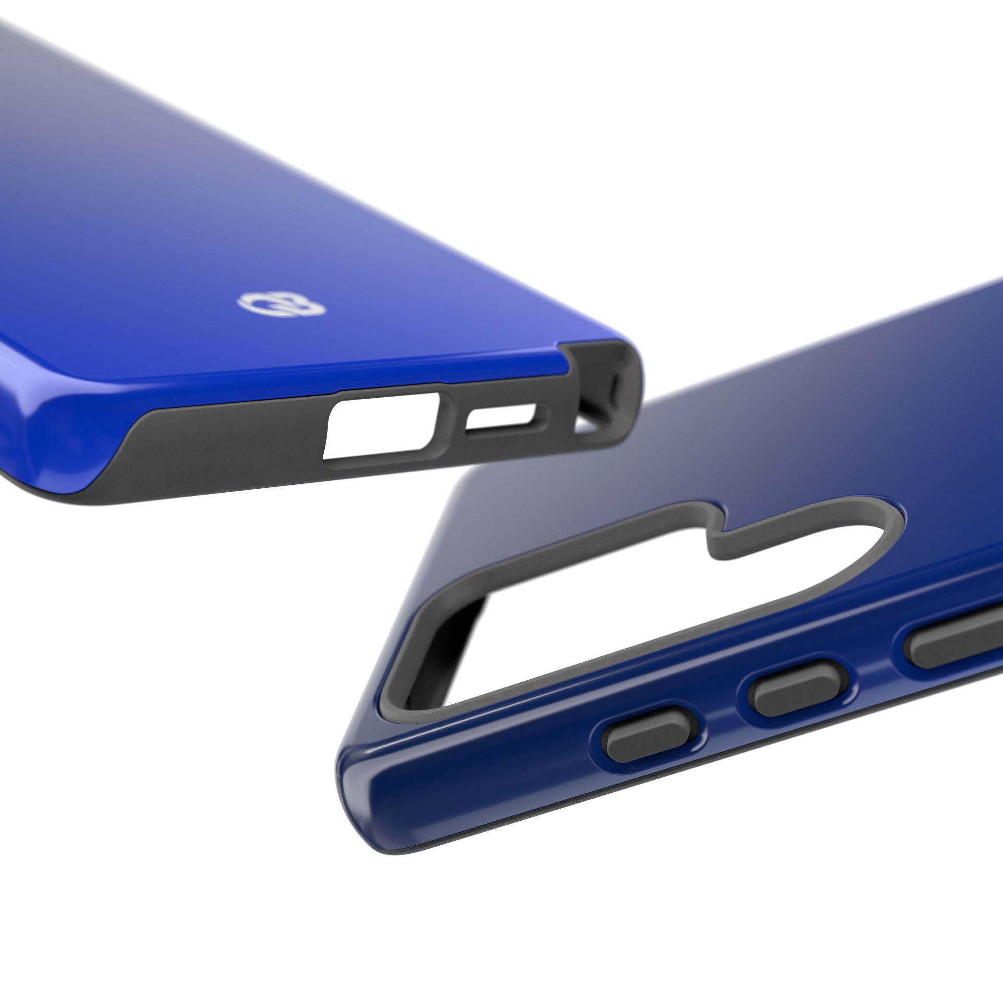 Blue Tough Phone Case for Samsung - Cobalt Depth Shift