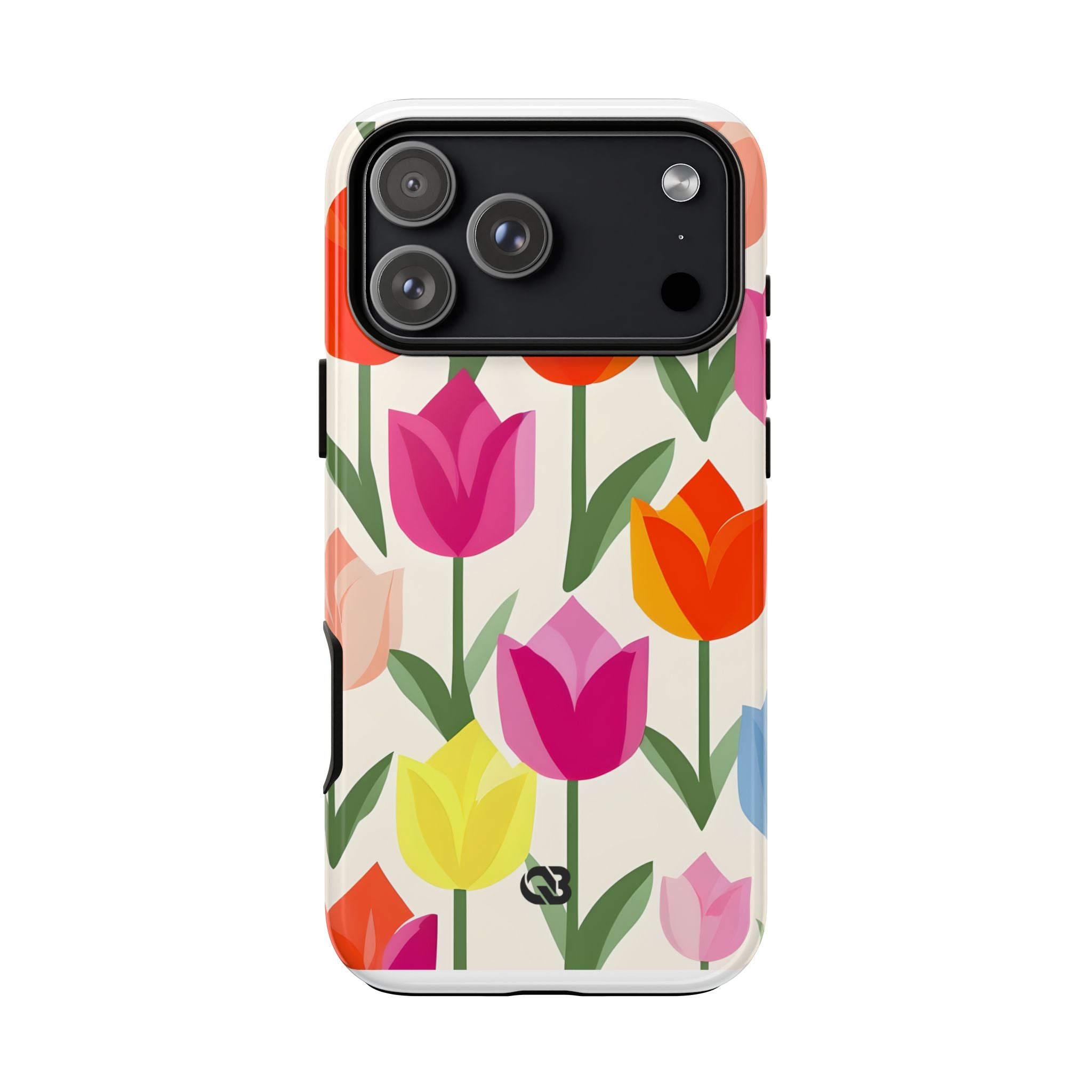 Vibrant Petal Grid · Tough Fundas para teléfono para iPhone