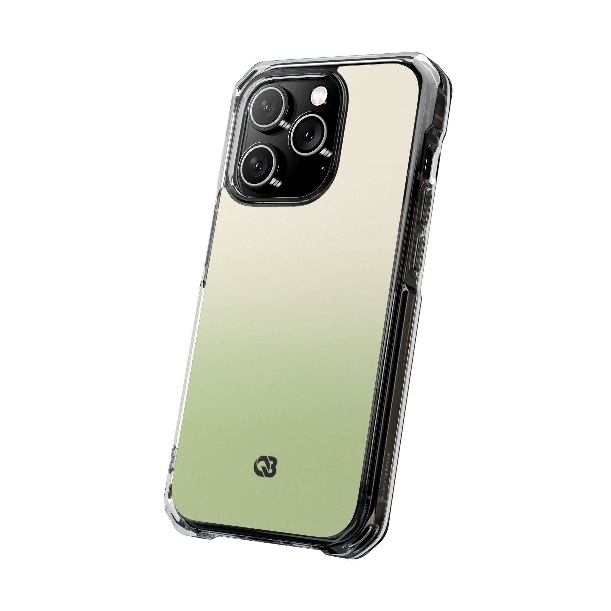 Green Impact MagSafe Phone Case for iPhone - Bone Sage Fade