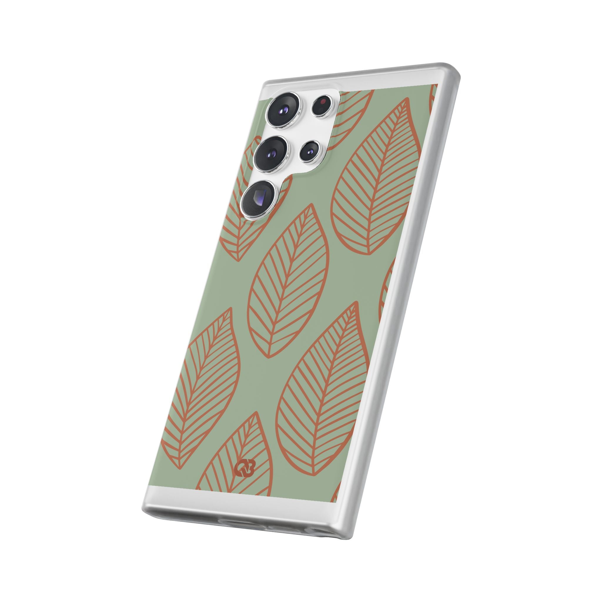 Sage Earth Leaves · Soft Phone Case for Samsung