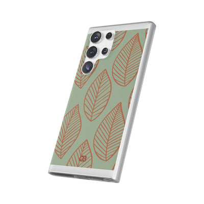Sage Earth Leaves · Soft Phone Case for Samsung