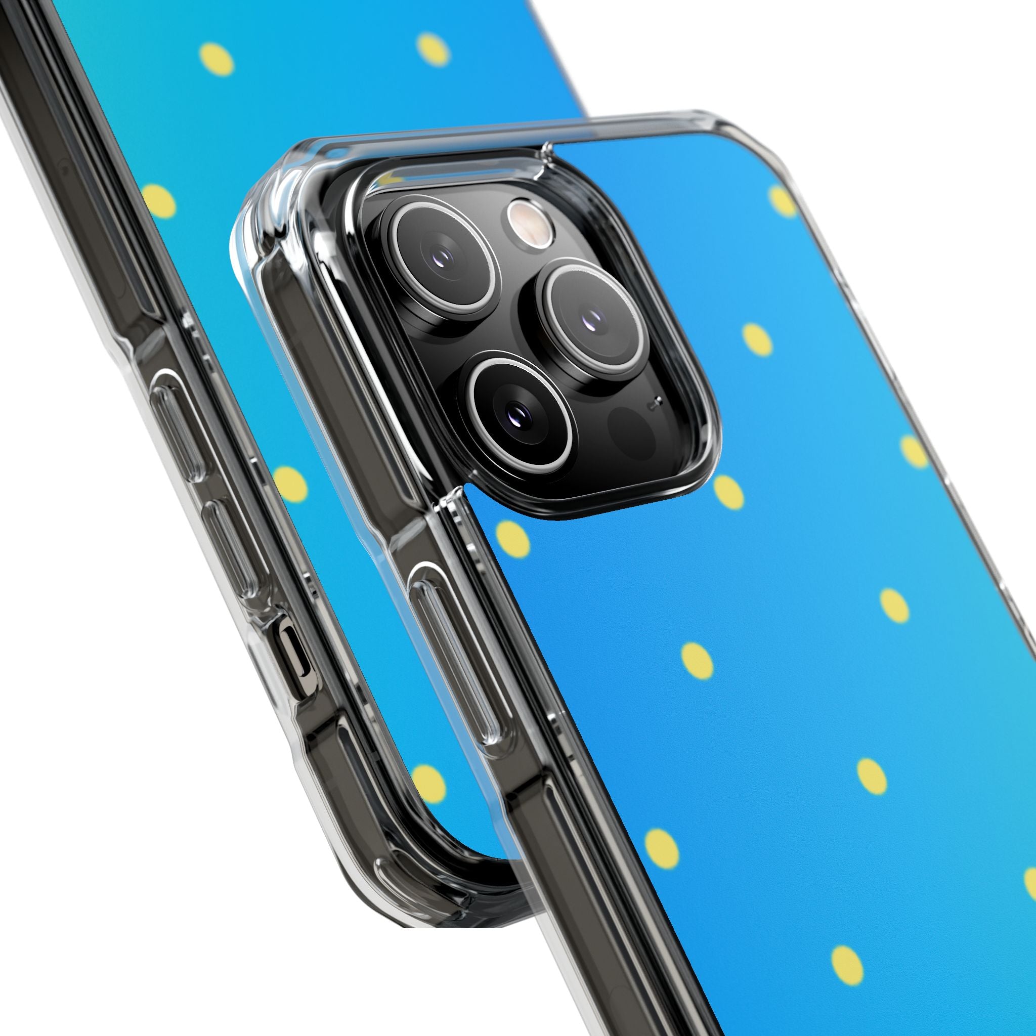 Cyan Sun Dots · Impact Θήκη για iPhone · Magsafe