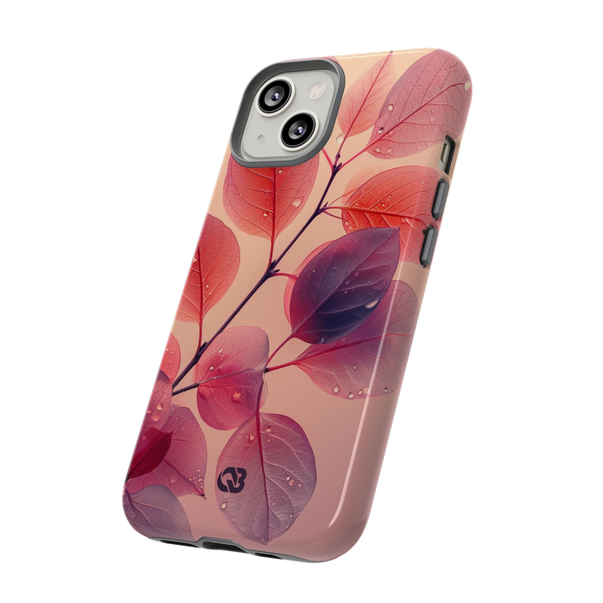 Dewy Magenta Foliage · Tough Phone Case for iPhone