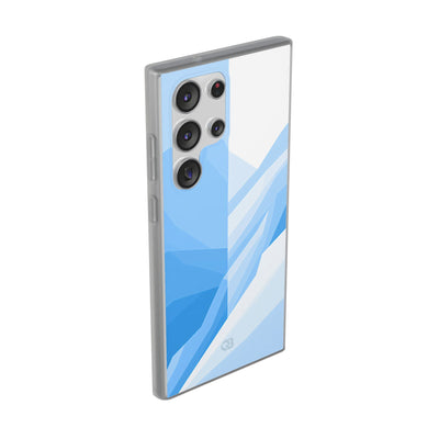 Blue Lite Phone Case for Samsung - Arctic Glacial Ridge