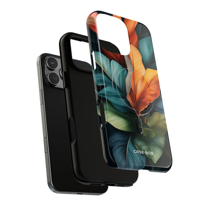 Tropical Leafburst iPhone 16 Pro Max Case - Tough+