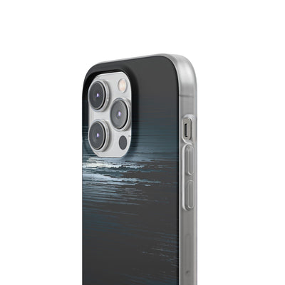 Black Lite Phone Case for iPhone - Frozen Signal Glitch