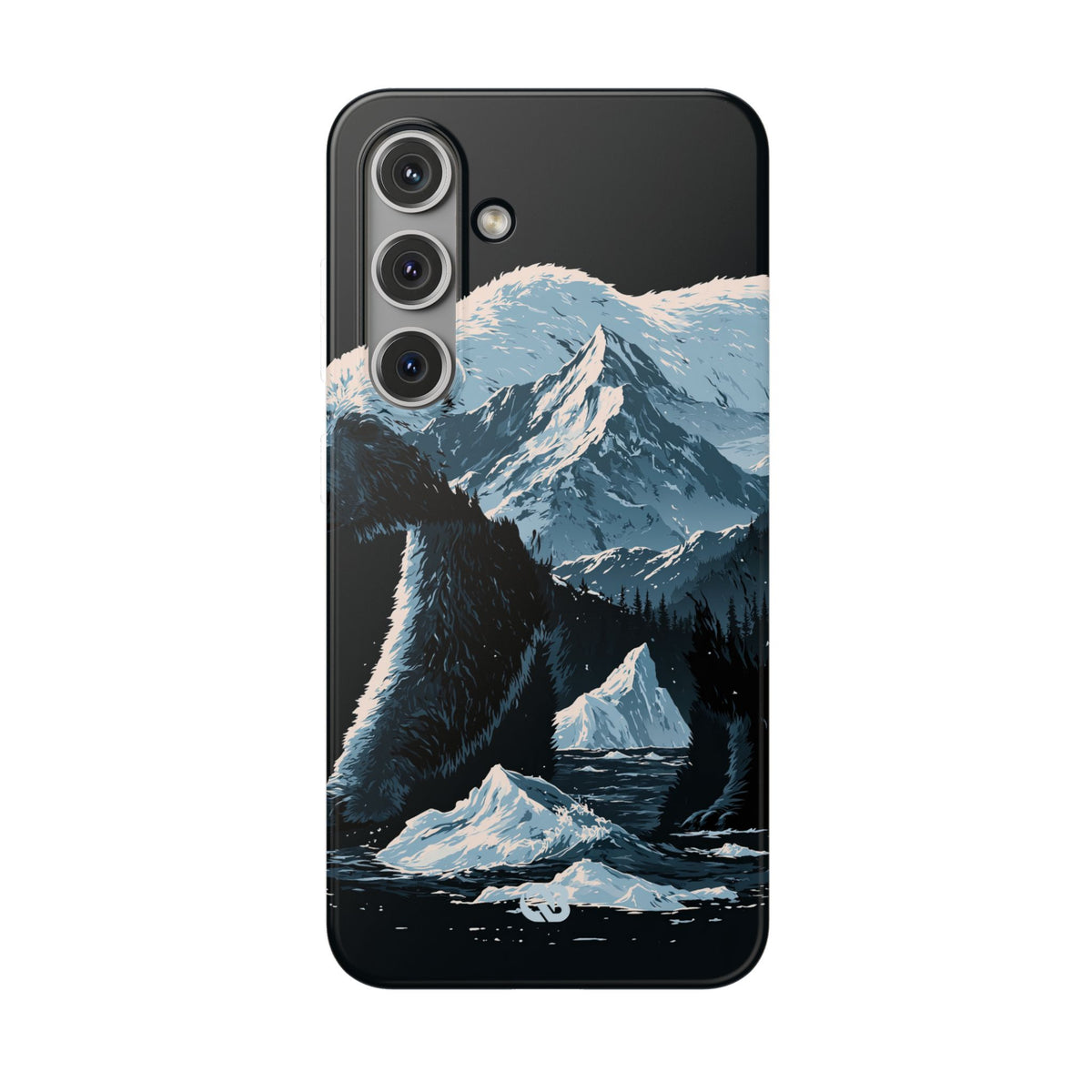 Nordic Arctic Bear · Lite Phone Case for Samsung · Black