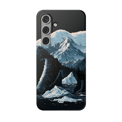 Nordic Arctic Bear · Lite Phone Case for Samsung · Black