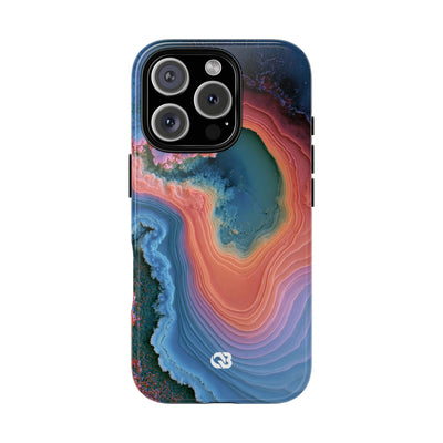 Luminous Resonance · Tough Phone Case for iPhone · Blue