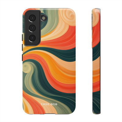 Swirling Ember Samsung S22 Case - Tough