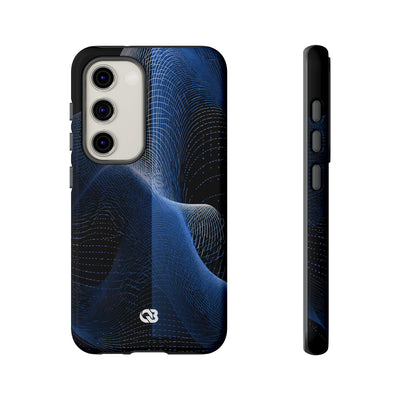 Blue Tough Phone Case for Samsung - Electric Blue Flux