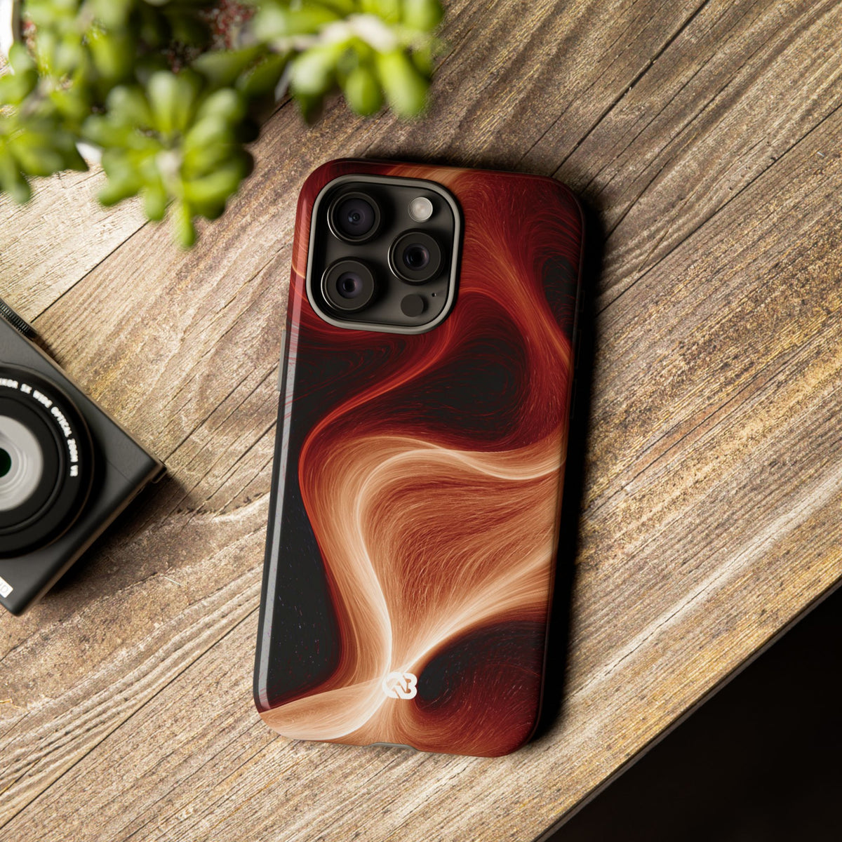 Solar Ember Flow · Tough Phone Case for iPhone · Orange