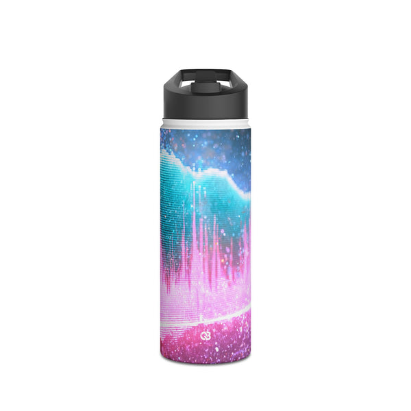 Digital Frequency · Insulated Water Bottle · Pink