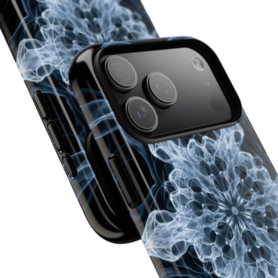 Blue Tough 2.0 Magsafe Phone Case for iPhone - Glacial Smoke Crown