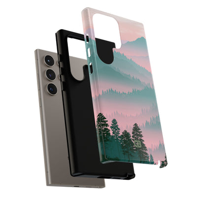 Teal Tough Phone Case for Samsung - Alpine Mist Teal